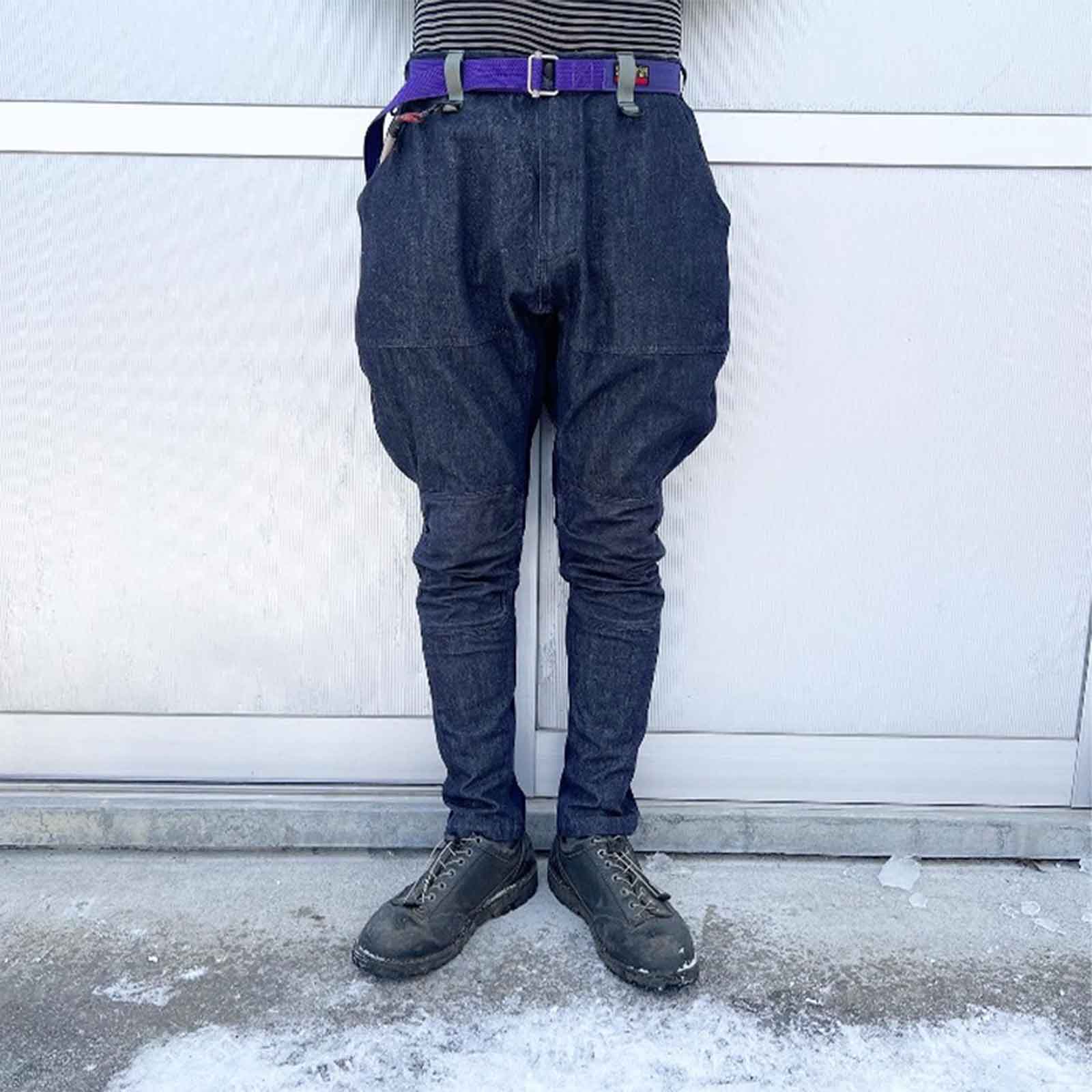 ハーベスタ！ハビコル/デニムデッジニッカパンツ/農園芸作業着