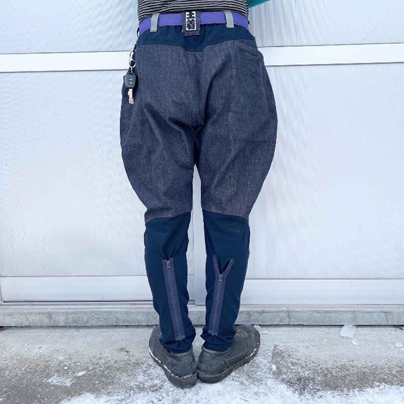 ハーベスタ！ハビコル/デニムデッジニッカパンツ/農園芸作業着