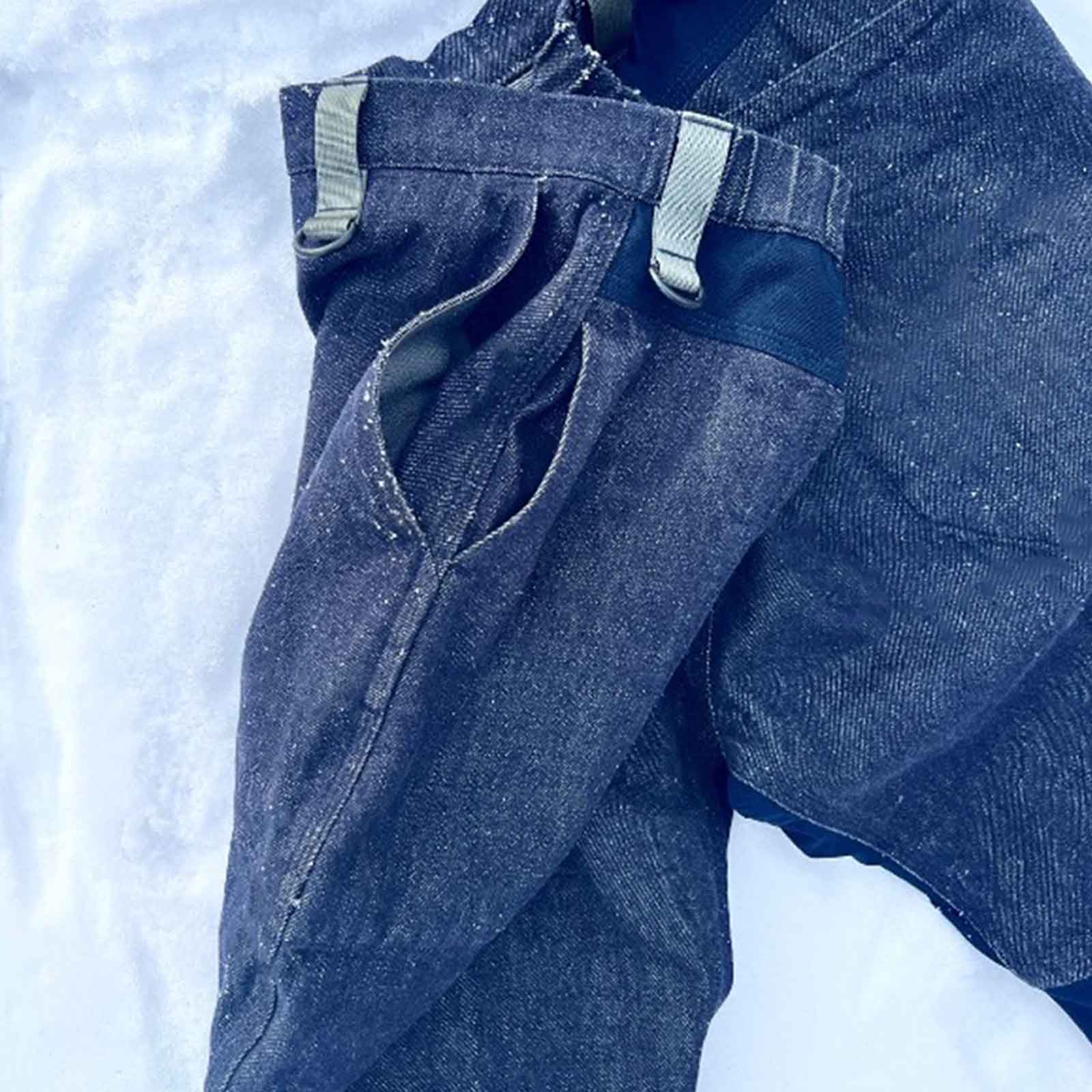 ハーベスタ！ハビコル/デニムデッジニッカパンツ/農園芸作業着