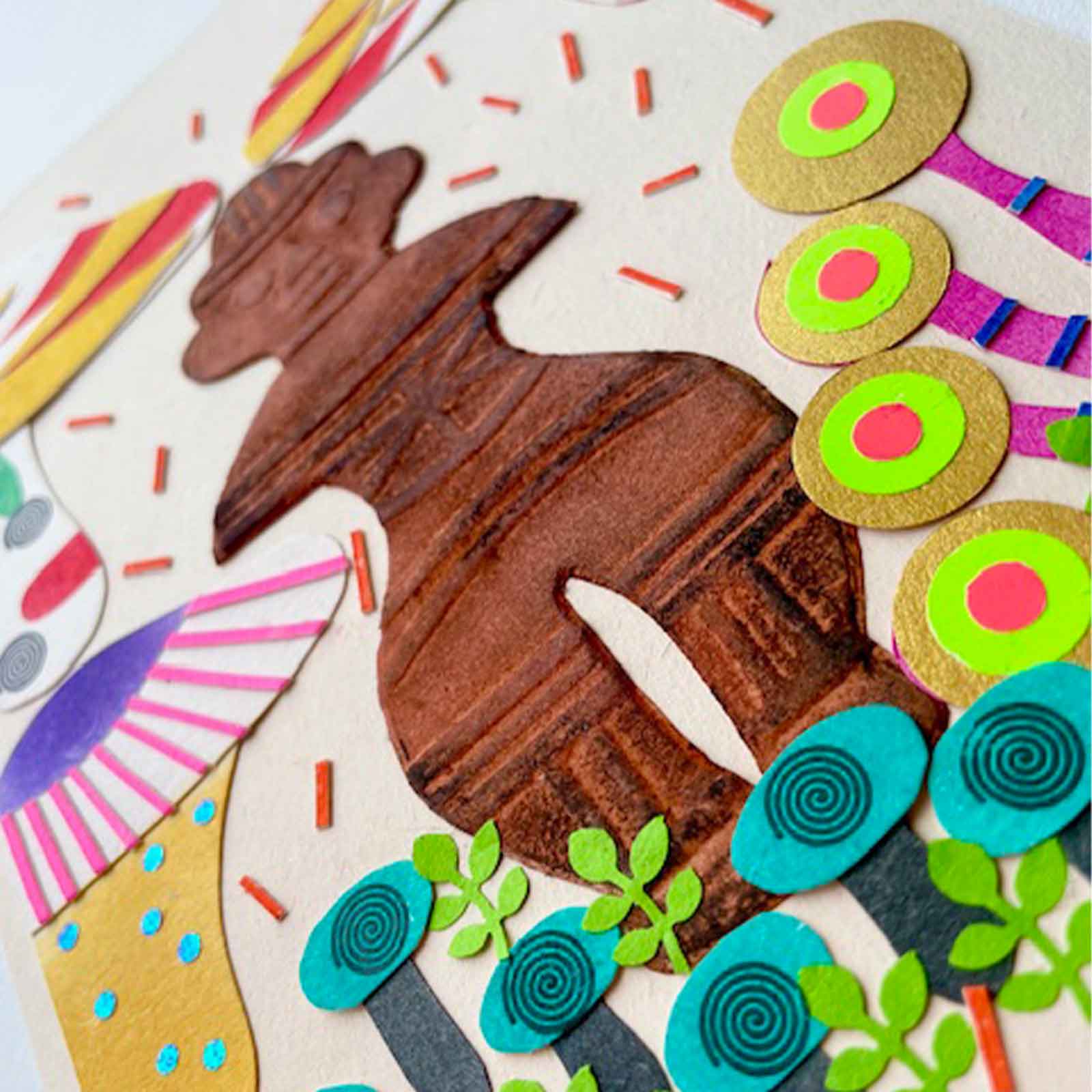 造形作家 あんドーナツ/切り絵/縄文土器/きのこ/MESHI ART