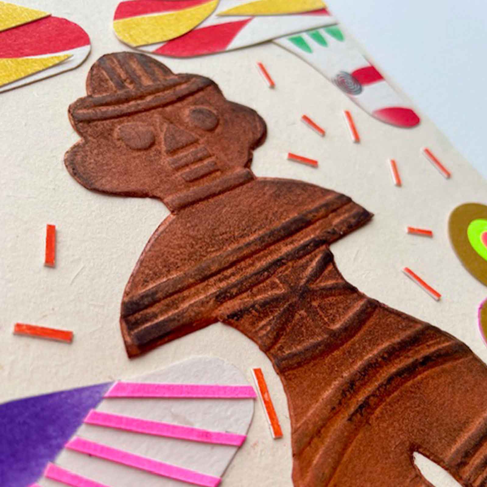 造形作家 あんドーナツ/切り絵/縄文土器/きのこ/MESHI ART