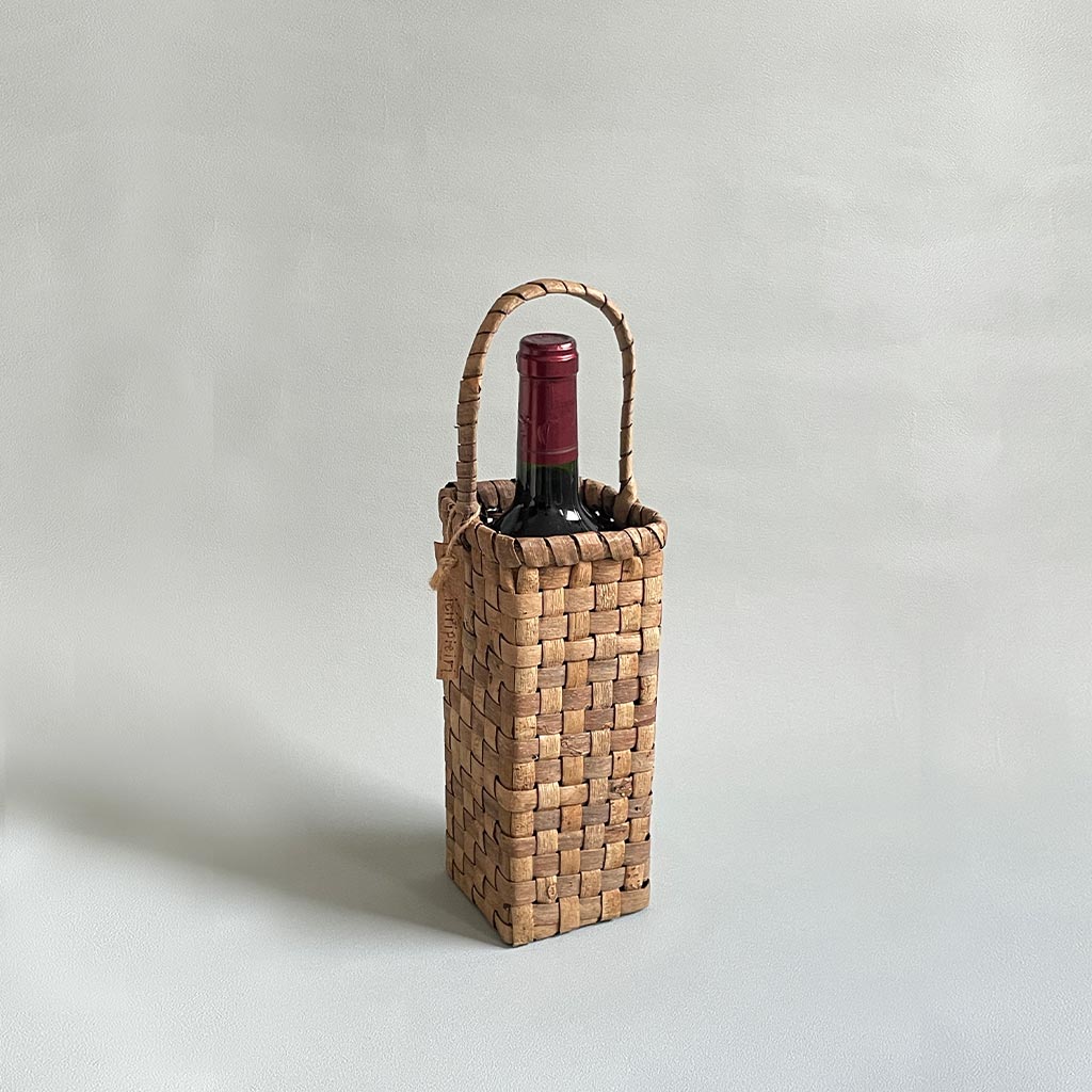 iciripiciri/ワイン/くるみ/胡桃/カゴ/籠/民藝/手仕事/丁寧な暮し/CINQ