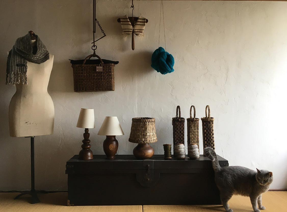 iciripiciri/ワイン/くるみ/胡桃/カゴ/籠/民藝/手仕事/丁寧な暮し/CINQ